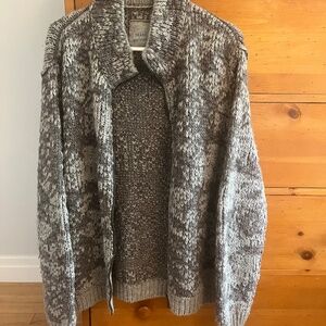 Wool cardigan